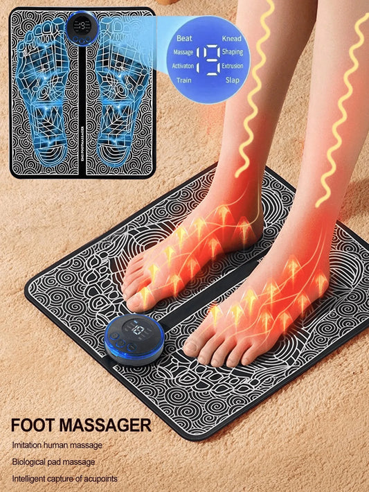 Foot Massager Foot Therapy Machine EMS Foot Massage Pad